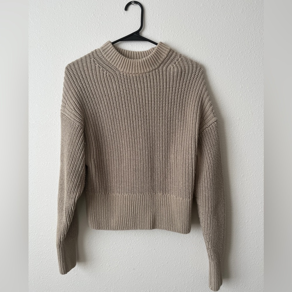 Everlane Ribbed Crewneck Sweater
